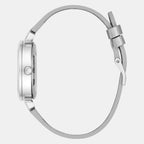 Guess Dress Men Quartz Silver Dial Analog Leather Watch GW0535L3