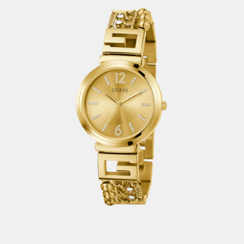 Guess Brass Round watch