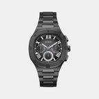 Headline Men Quartz Black Dial Chronograph Stainless Steel Watch GW0572G3