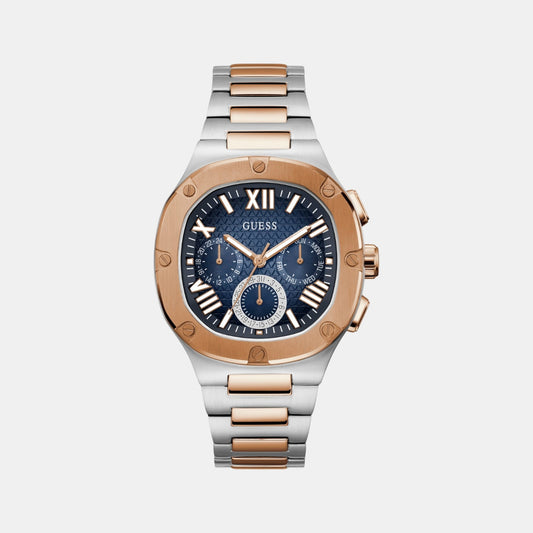 Gd Headline Men Quartz Blue Dial Analog Stainless Steel GW0572G4