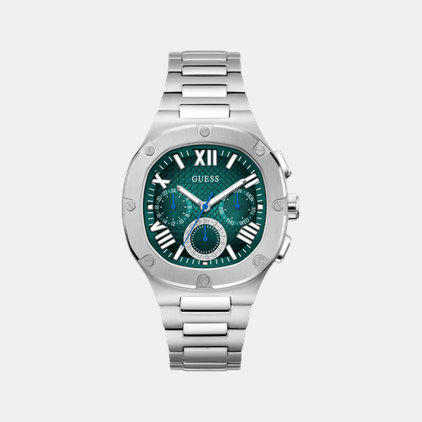 Guess Square Green Chronograph watch