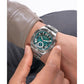 Dress Men Quartz Green Dial Chronograph Recycled Steel Watch GW0572G6