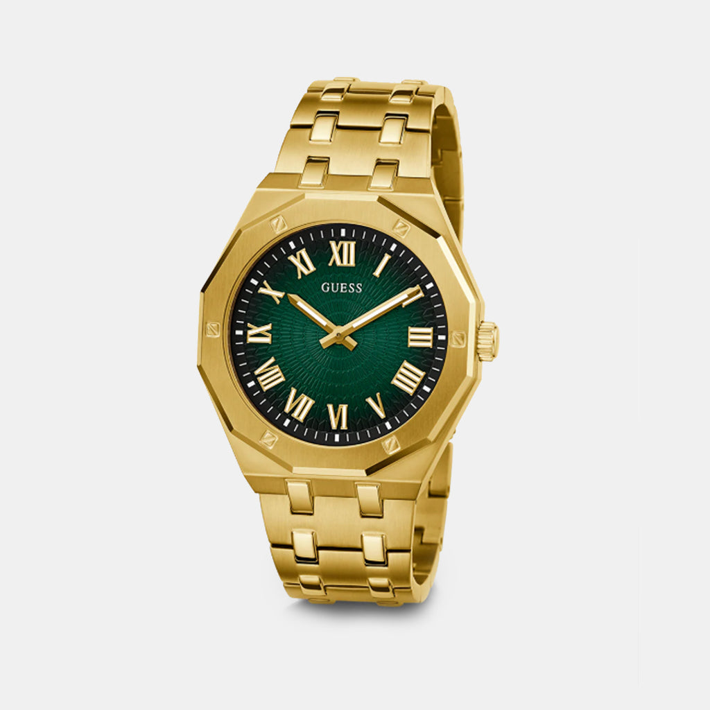 Gd Asset Men Quartz Green Dial Analog Stainless Steel GW0575G2