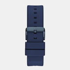 Guess Sport Men Quartz Blue Dial Multi-Function Silicone Watch GW0579G3