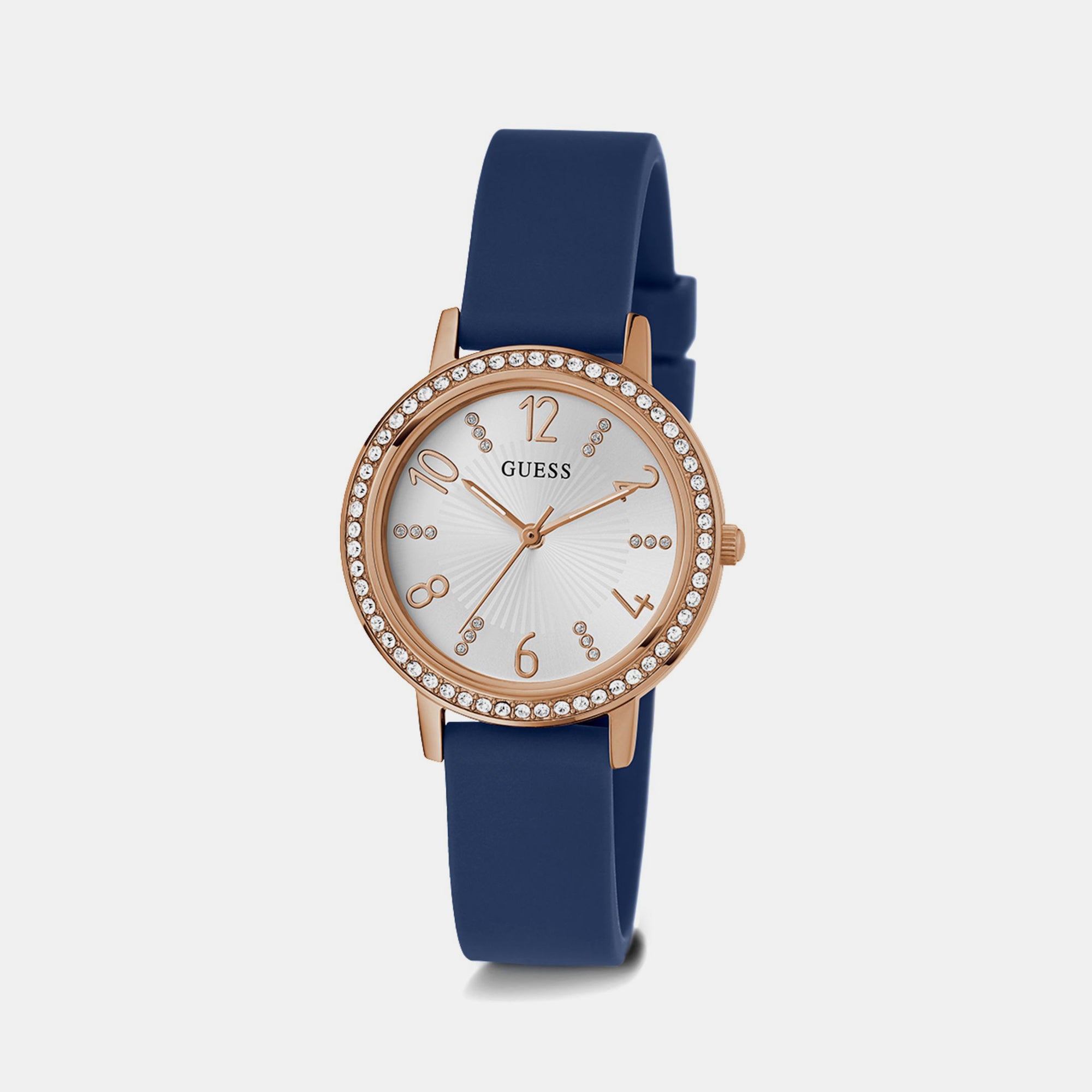 Guess Stainless Steel Round watch