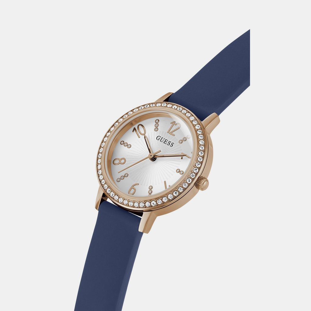 Guess Leather White watch