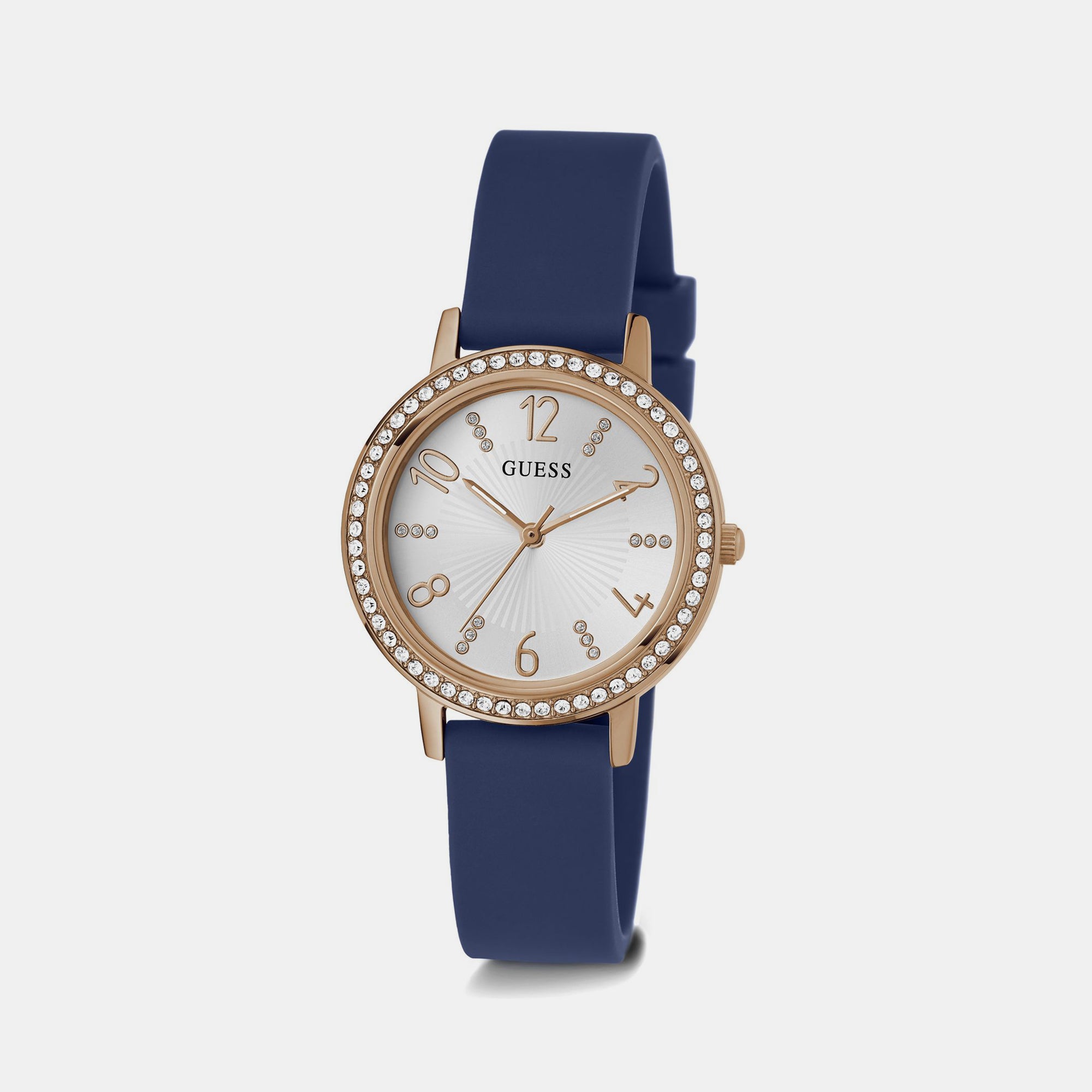 Guess Round White Analog watch