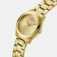 Trend Women Quartz Champagne Dial Analog Stainless Steel Watch GW0606L2