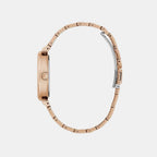 Gd Rumour Women Quartz Rose Gold Dial Analog Stainless Steel GW0613L3