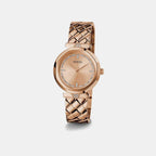 Gd Rumour Women Quartz Rose Gold Dial Analog Stainless Steel GW0613L3