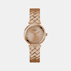 Rumour Women Quartz Rose Gold Dial Analog Stainless Steel Watch GW0613L3