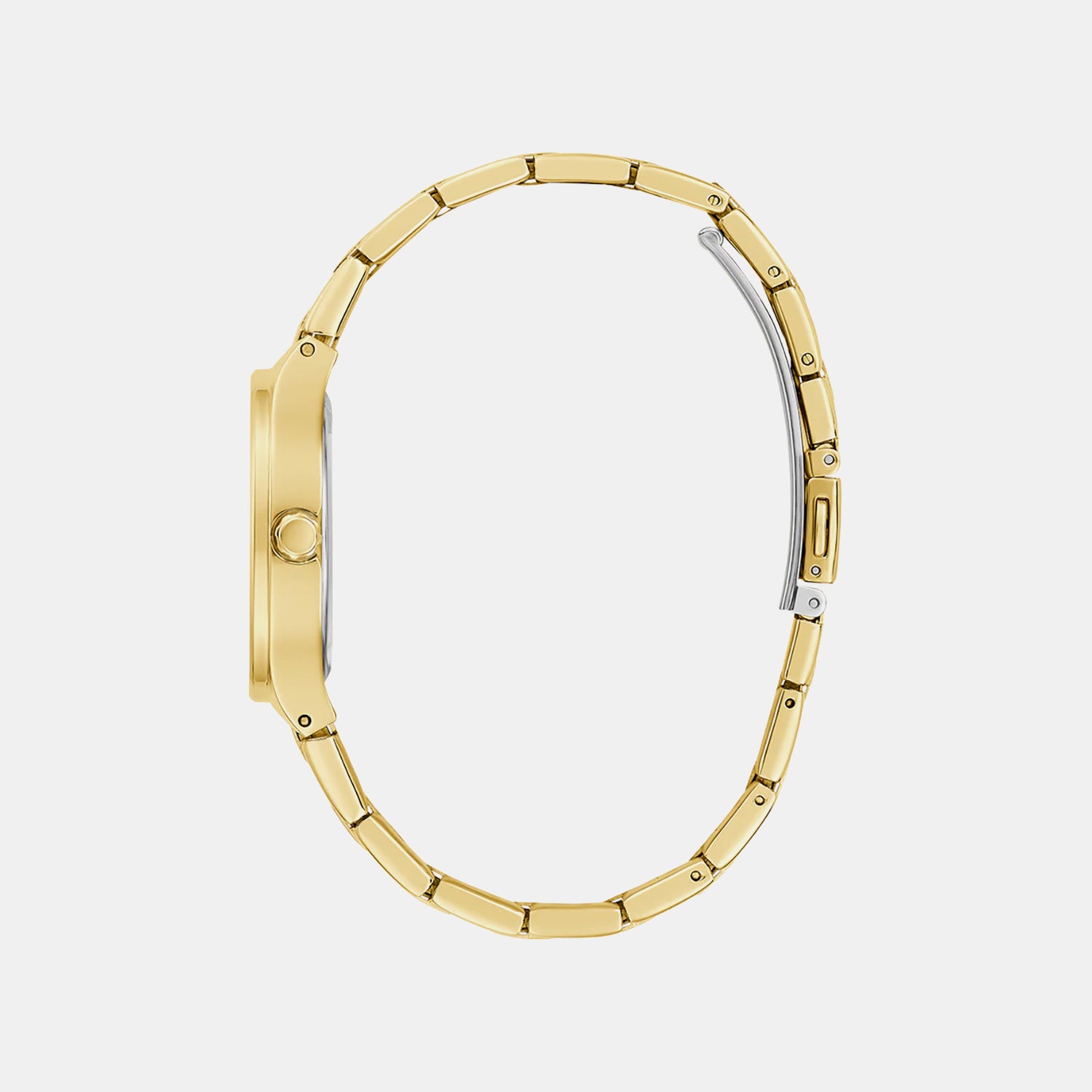 Eve Women Quartz Gold Dial Analog Stainless Steel Watch GW0615L2