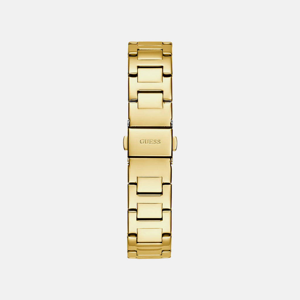 Eve Women Quartz Gold Dial Analog Stainless Steel Watch GW0615L2