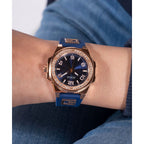 Guess Round Quartz Analog Women watch