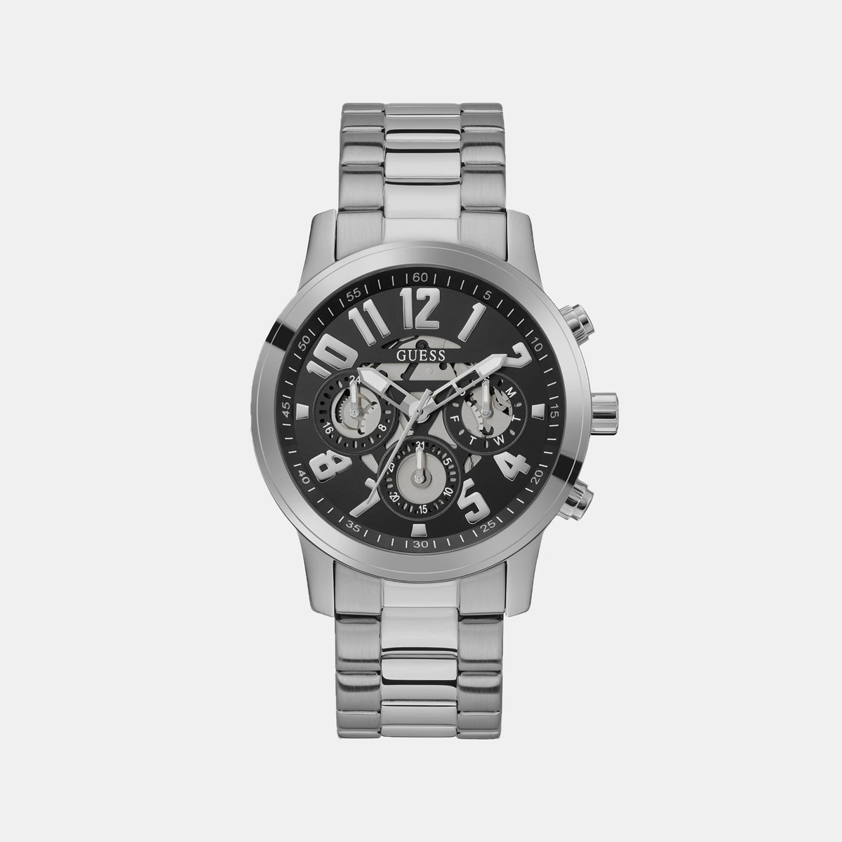 Guess Round Black Analog watch