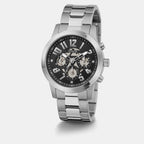 Guess Stainless Steel Round watch