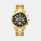 Parker Men Quartz Black Dial Chronograph Stainless Steel Watch GW0627G2