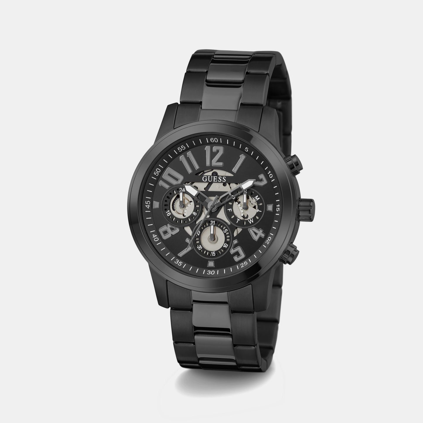 Men's Black Chronograph Stainless Steel Watch GW0627G3