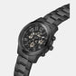 Men's Black Chronograph Stainless Steel Watch GW0627G3