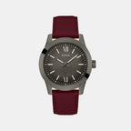 Guess Round Grey Analog watch