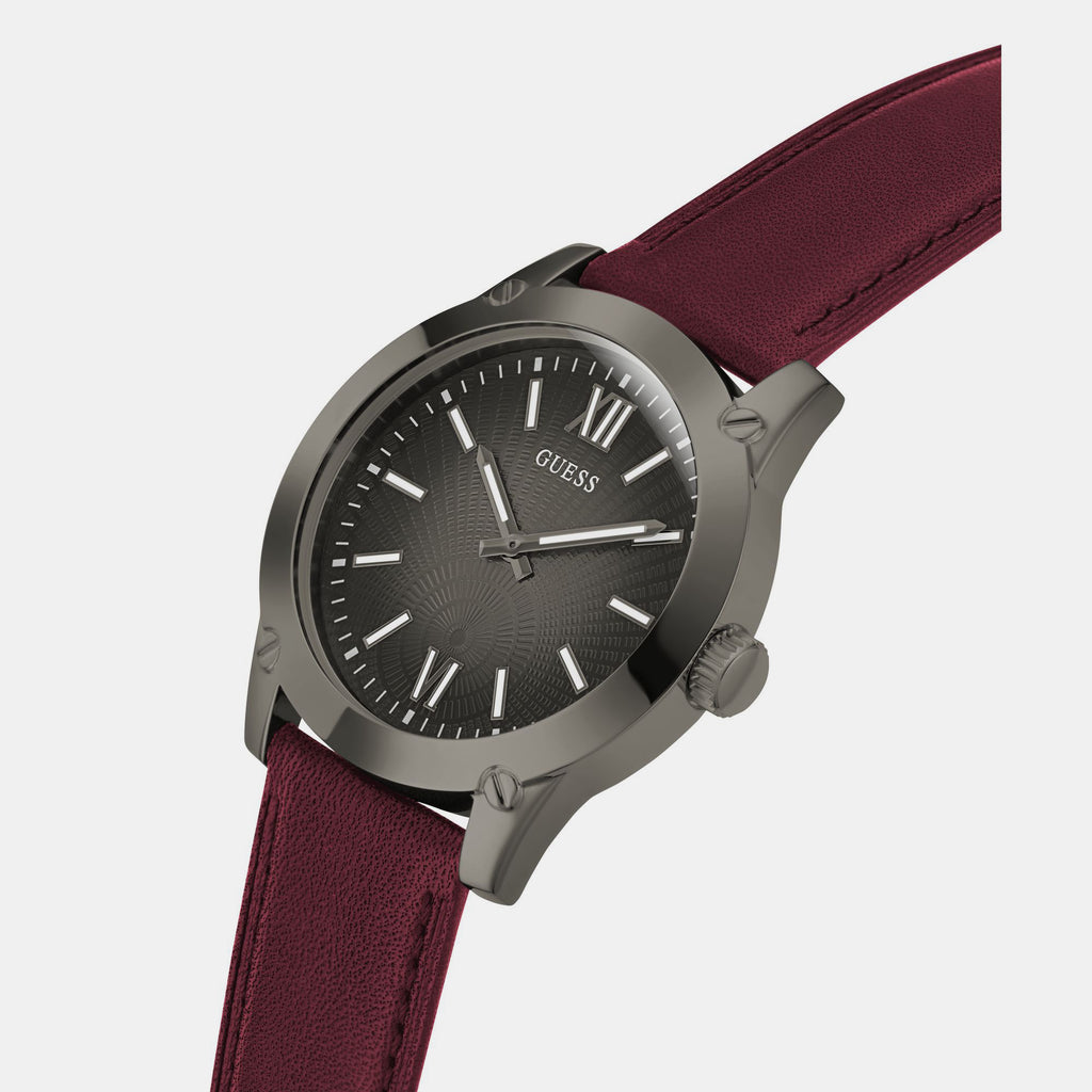 Guess Leather Grey watch