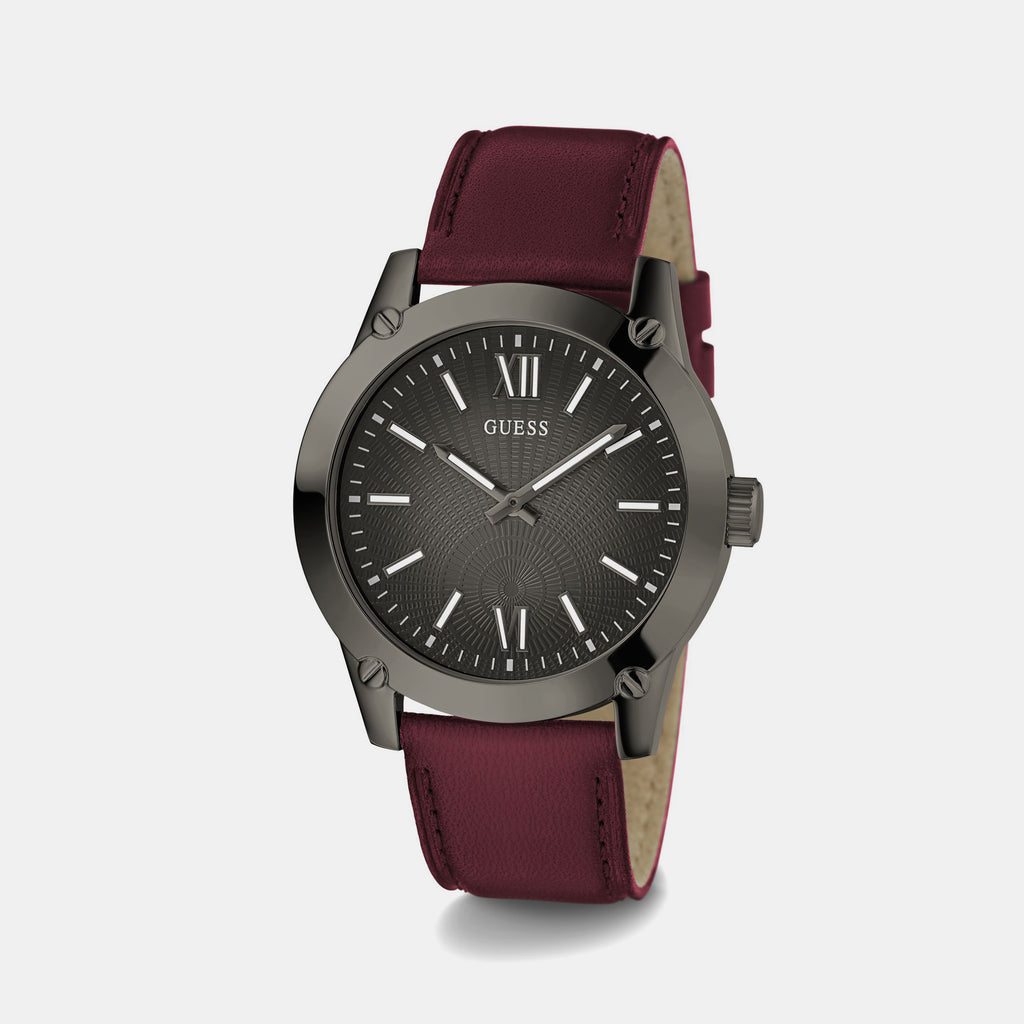 Guess Round Quartz Analog Men watch