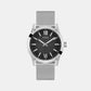 Male Black Analog Mesh Watch GW0629G1