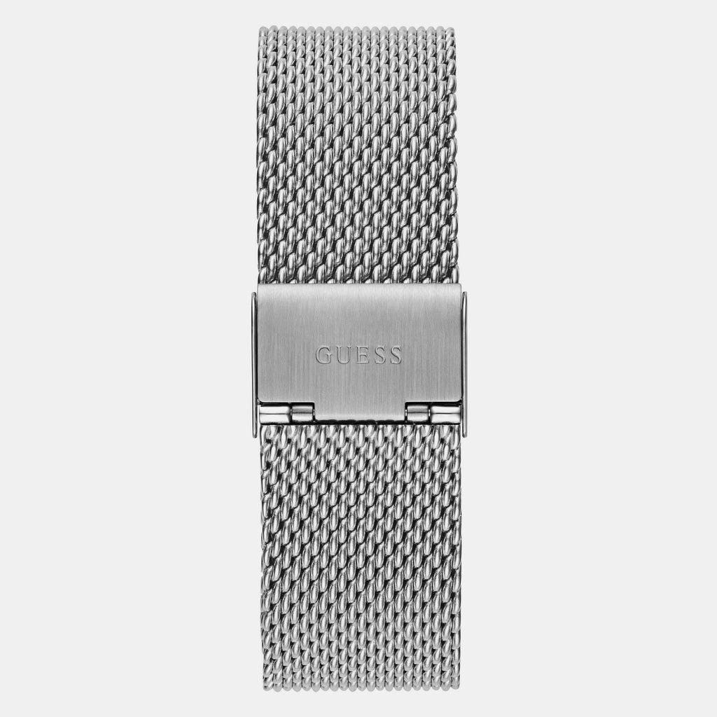 Guess Men Round Black watch