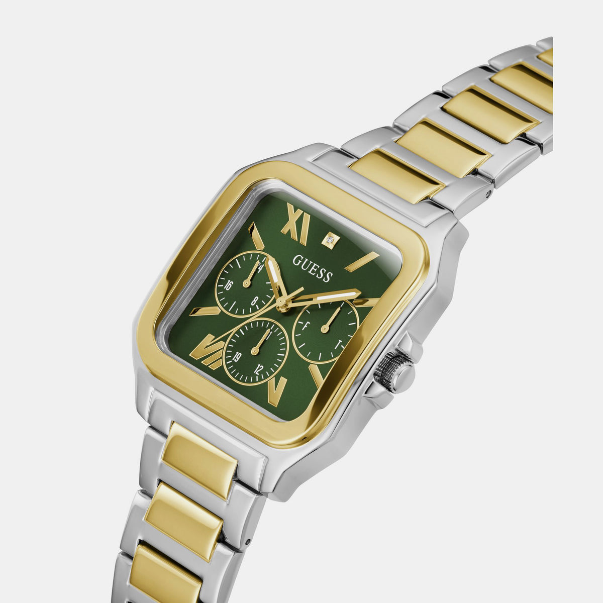 Guess Stainless Steel Square watch