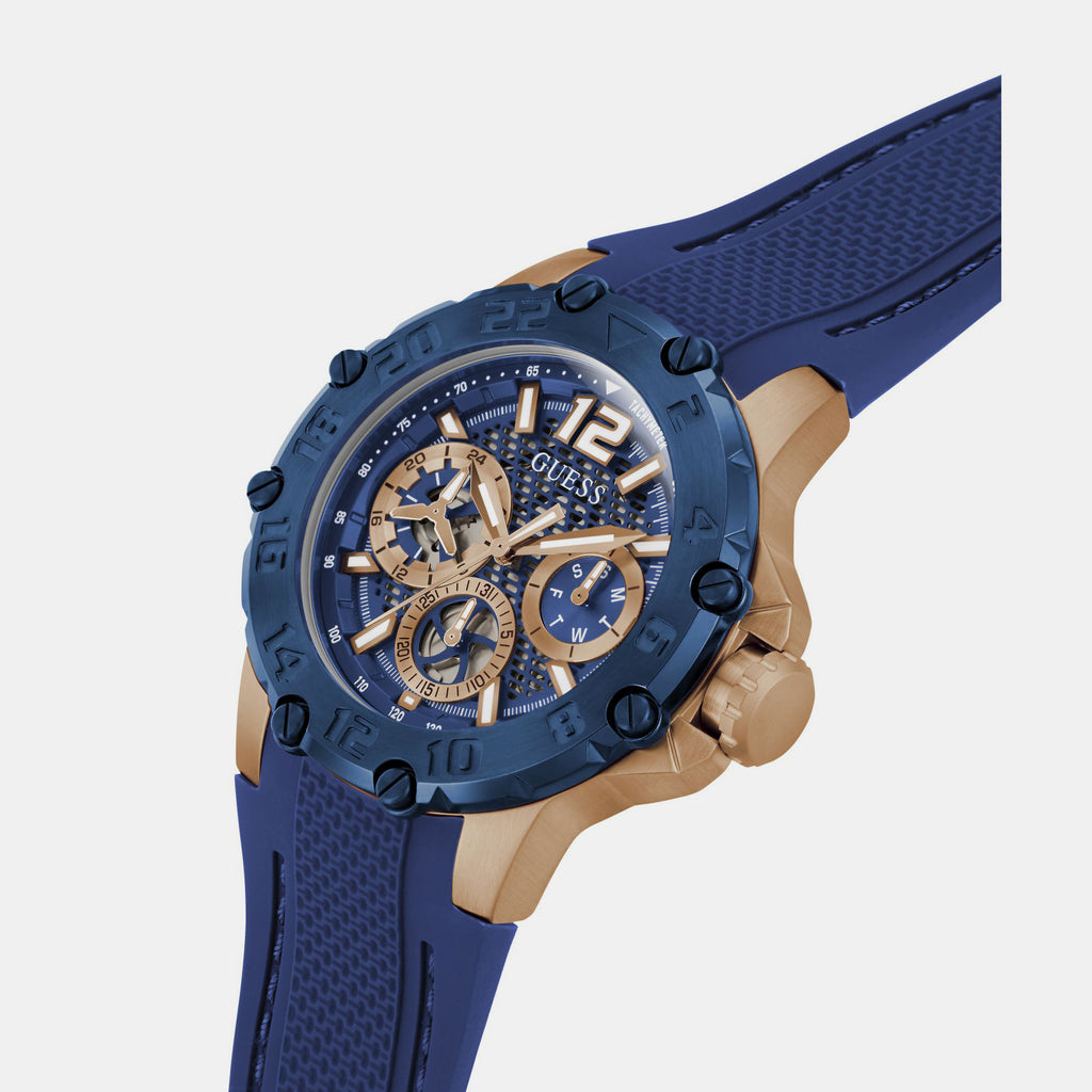 Guess Silicone Blue watch