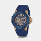Male Blue Chronograph Silicon Watch GW0640G3