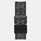 Guess Men Rectangular Black watch