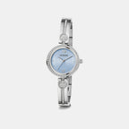 Women Quartz Blue Dial Analog Stainless Steel Watch GW0655L4