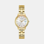 Three of hearts Women Quartz White Dial Analog Stainless Steel Watch GW0657L2