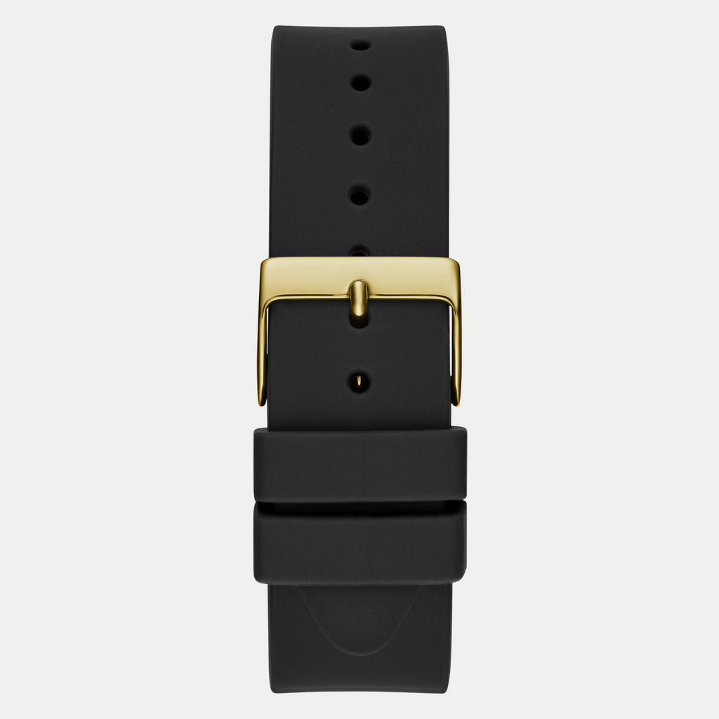 Guess Women Round Champagne watch