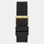 Guess Women Round Champagne watch