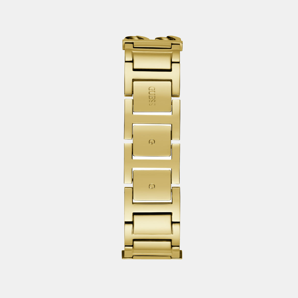 Gt Mod Id Women Quartz Champagne Dial Analog Stainless Steel Watch Gw0668L2