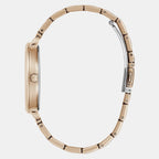 Trend Women Quartz Rose Gold Dial Analog Stainless Steel Watch GW0670L4