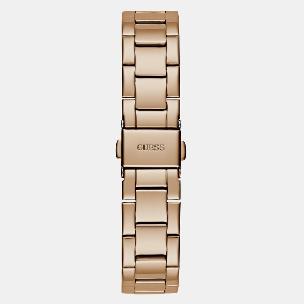 Trend Women Quartz Rose Gold Dial Analog Stainless Steel Watch GW0670L4