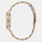 Trend Women Quartz Rose Gold Dial Analog Stainless Steel Watch GW0675L3