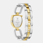 Guess Bejeweled Men Quartz Silver Dial Analog Stainless Steel Watch GW0683L6