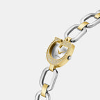 Guess Bejeweled Men Quartz Silver Dial Analog Stainless Steel Watch GW0683L6