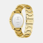 Women Quartz Black Dial Multi-Function Stainless Steel Watch GW0685L4