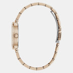 Dress Women Quartz Rose Gold Dial Analog Stainless Steel Watch GW0686L3