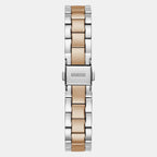 Dress Women Quartz Silver Dial Analog Stainless Steel Watch GW0687L3