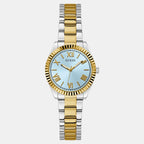 Guess Dress Women Quartz Blue Dial Analog Stainless Steel Watch GW0687L4
