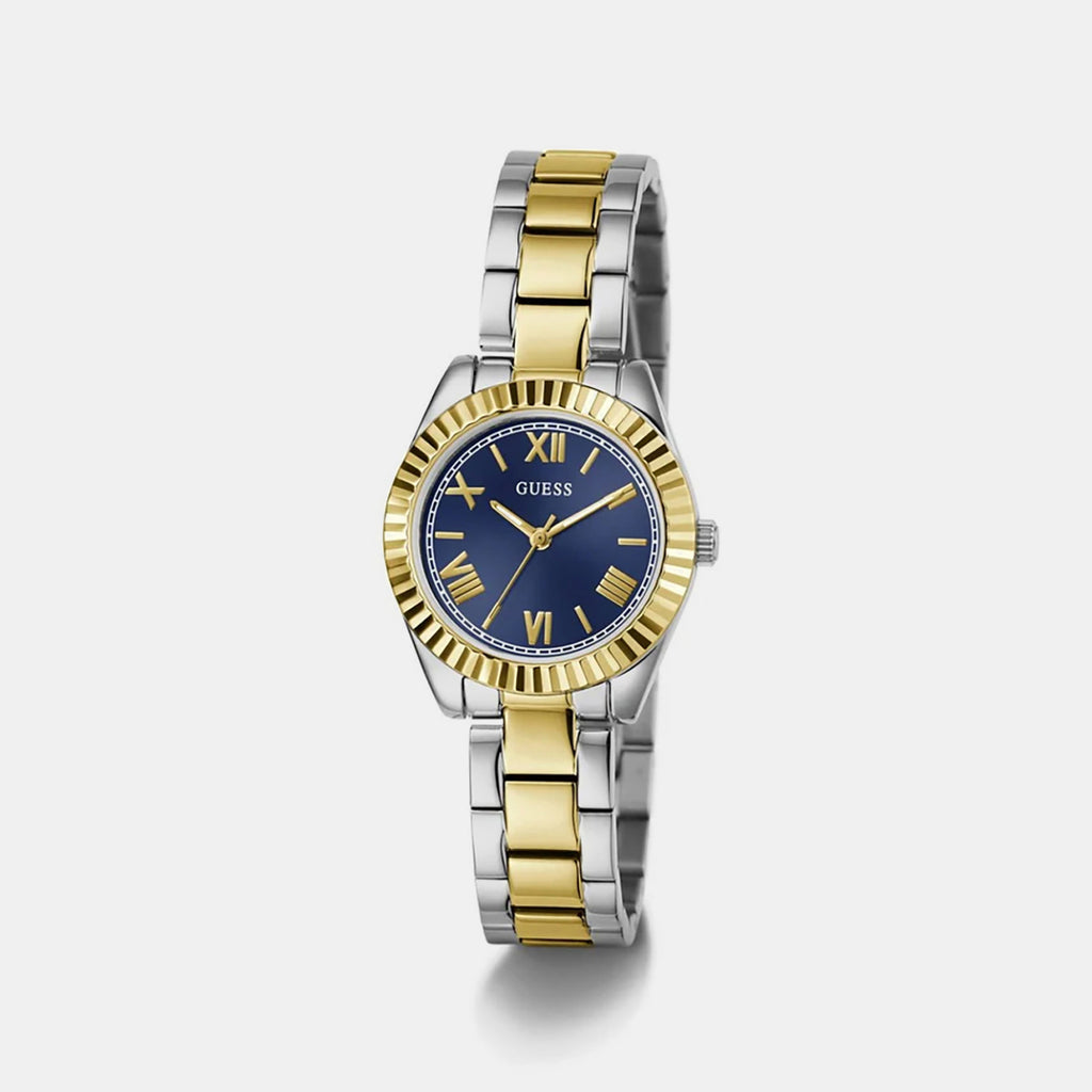 Women Quartz Blue Dial Analog Stainless Steel Watch GW0687L5