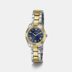 Women Quartz Blue Dial Analog Stainless Steel Watch GW0687L5
