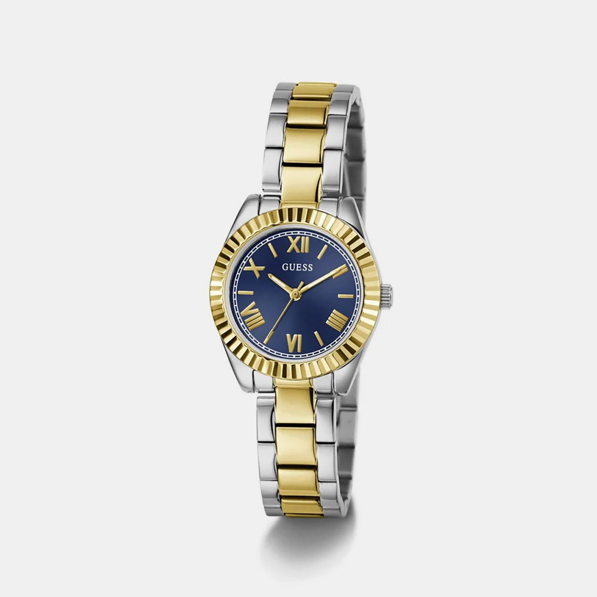 Women Quartz Blue Dial Analog Stainless Steel Watch GW0687L5