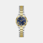 Women Quartz Blue Dial Analog Stainless Steel Watch GW0687L5